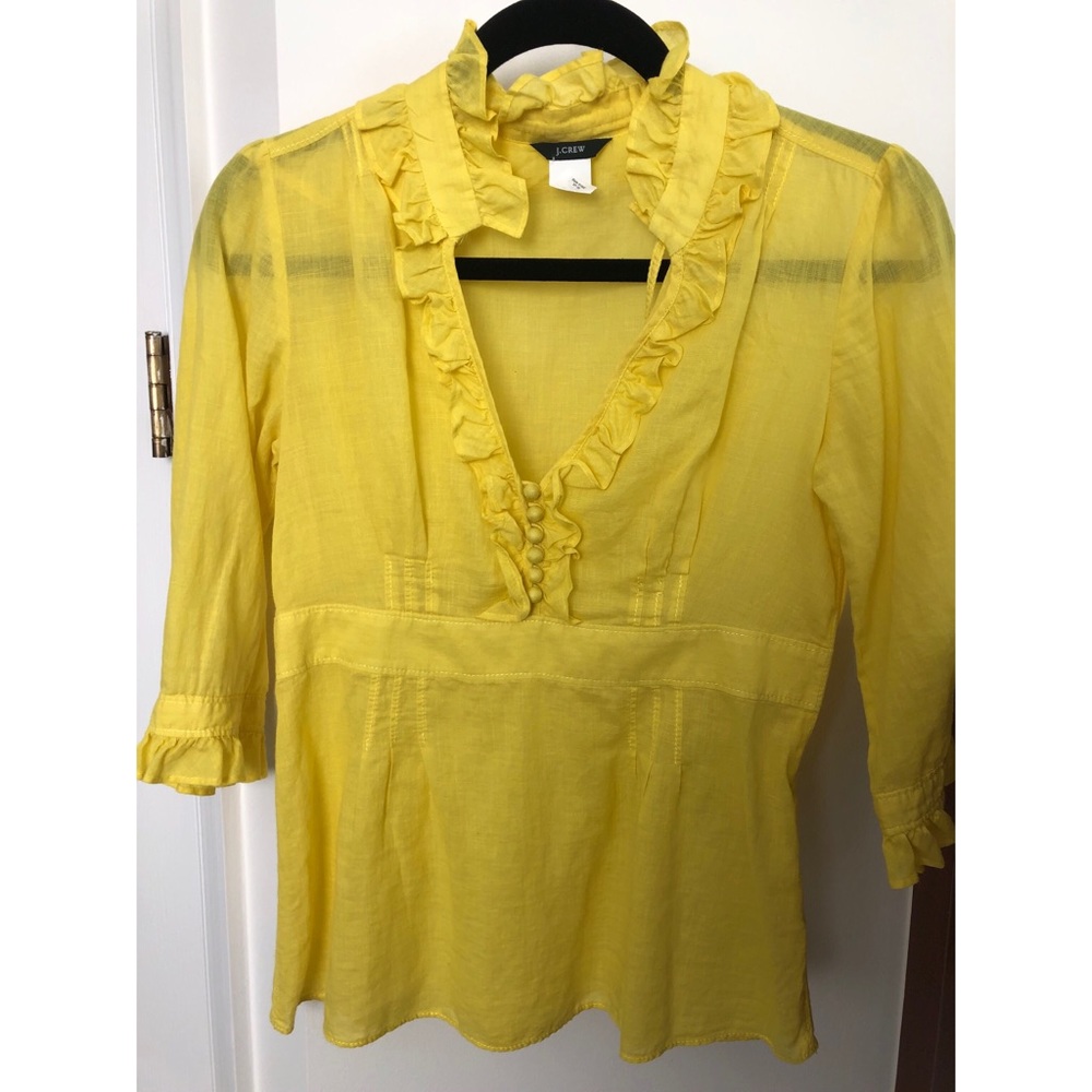 J. Crew Ruffle Blouse